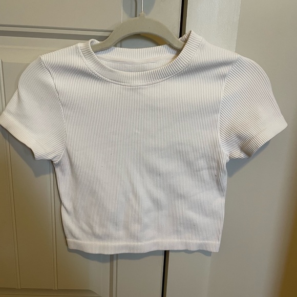 JoyLab white seamless baby tee - Picture 3 of 3